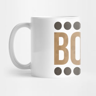 Boba Balls Typography Mug